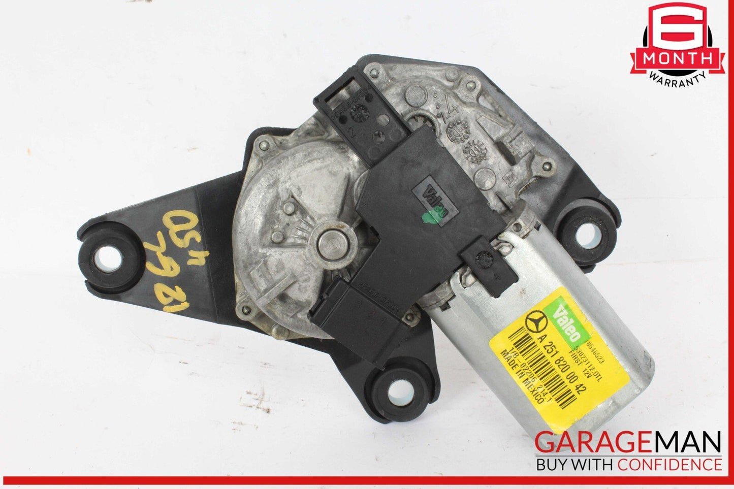 06-19 Mercedes X164 GL450 4MATIC Rear Glass Windshield Wiper Motor 2518200042