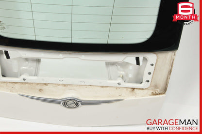 04-08 Chrysler Crossfire Rear Window Glass Trunk Tail Lift Hatch Gate Lid Panel