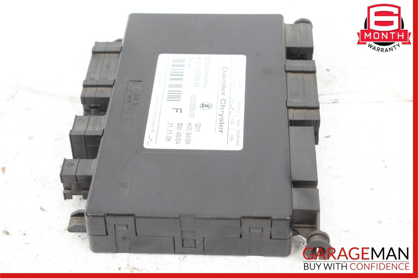 03-12 Mercedes E350 CLS550 ML500 R350 Front Left Side Seat Control Module Unit