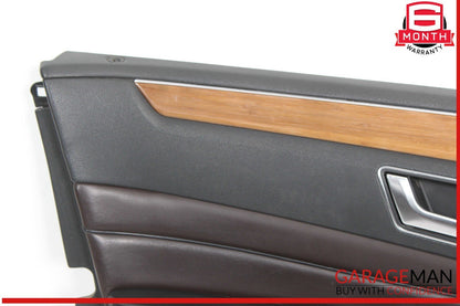 10-13 Mercedes W212 E350 E550 Front Left Driver Side Interior Door Panel OEM