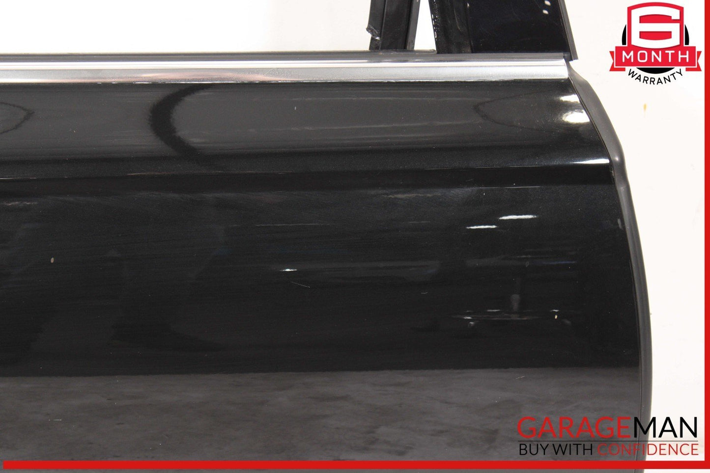 12-18 Audi A6 S6 Rear Right Passenger Side Door Shell Black OEM