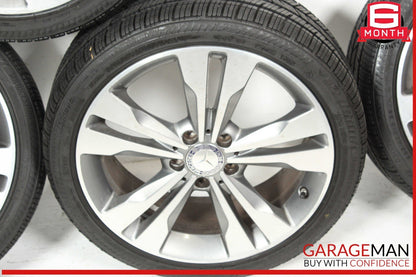 14-19 Mercedes W117 CLA250 Complete Wheel Tire Rim Set of 4 Pc 7.5Jx18H2 OEM