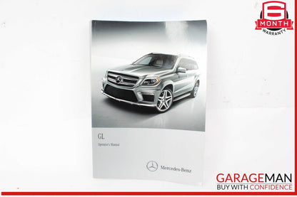 2014 Mercedes X166 GL450 Owners Owner's Operator Manual w/ Case OEM