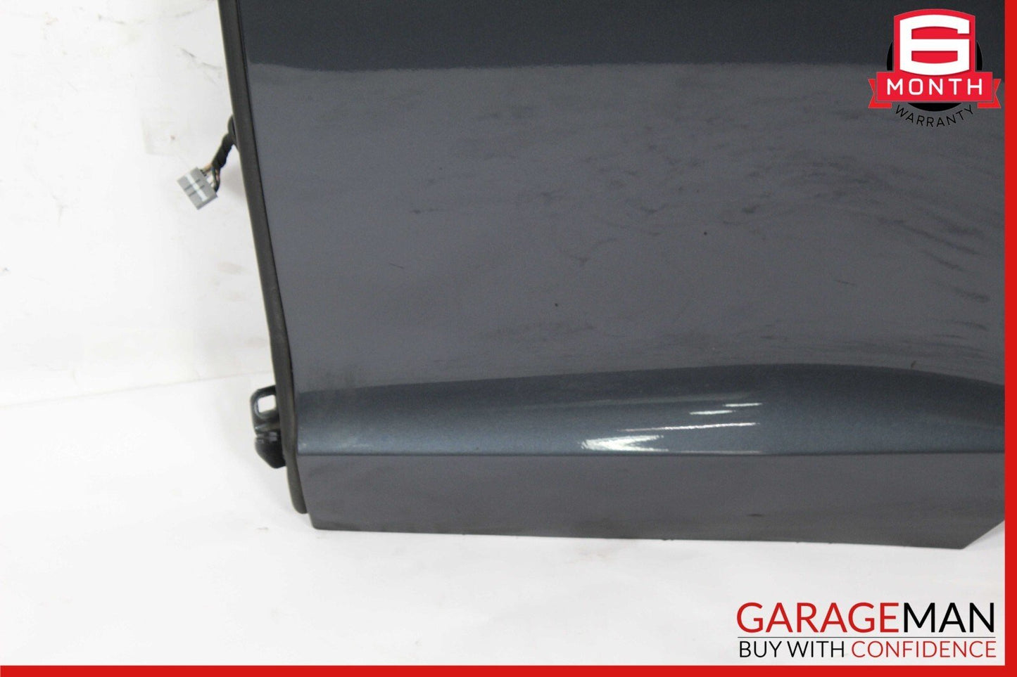 12-20 Tesla Model S Rear Left Driver Side Exterior Door Shell Panel Gray OEM