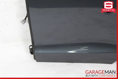 12-20 Tesla Model S Rear Left Driver Side Exterior Door Shell Panel Gray OEM