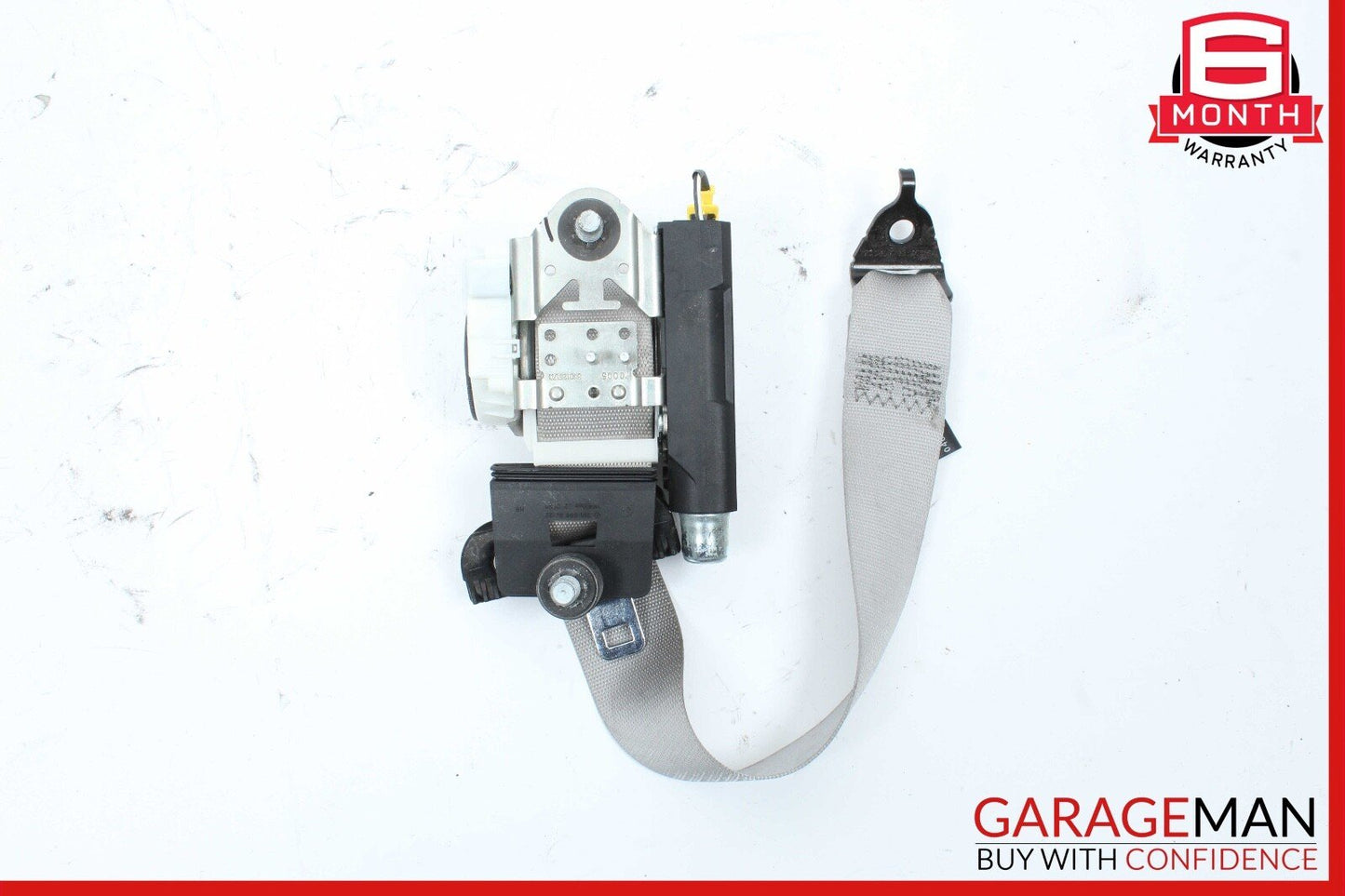 06-09 Mercedes W164 ML500 Rear Right Side Seat Belt Seatbelt Retractor Black OEM
