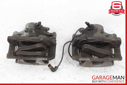 08-15 Mercedes R172 SLK250 Front Left & Right Side Brake Calipers Set 295x28