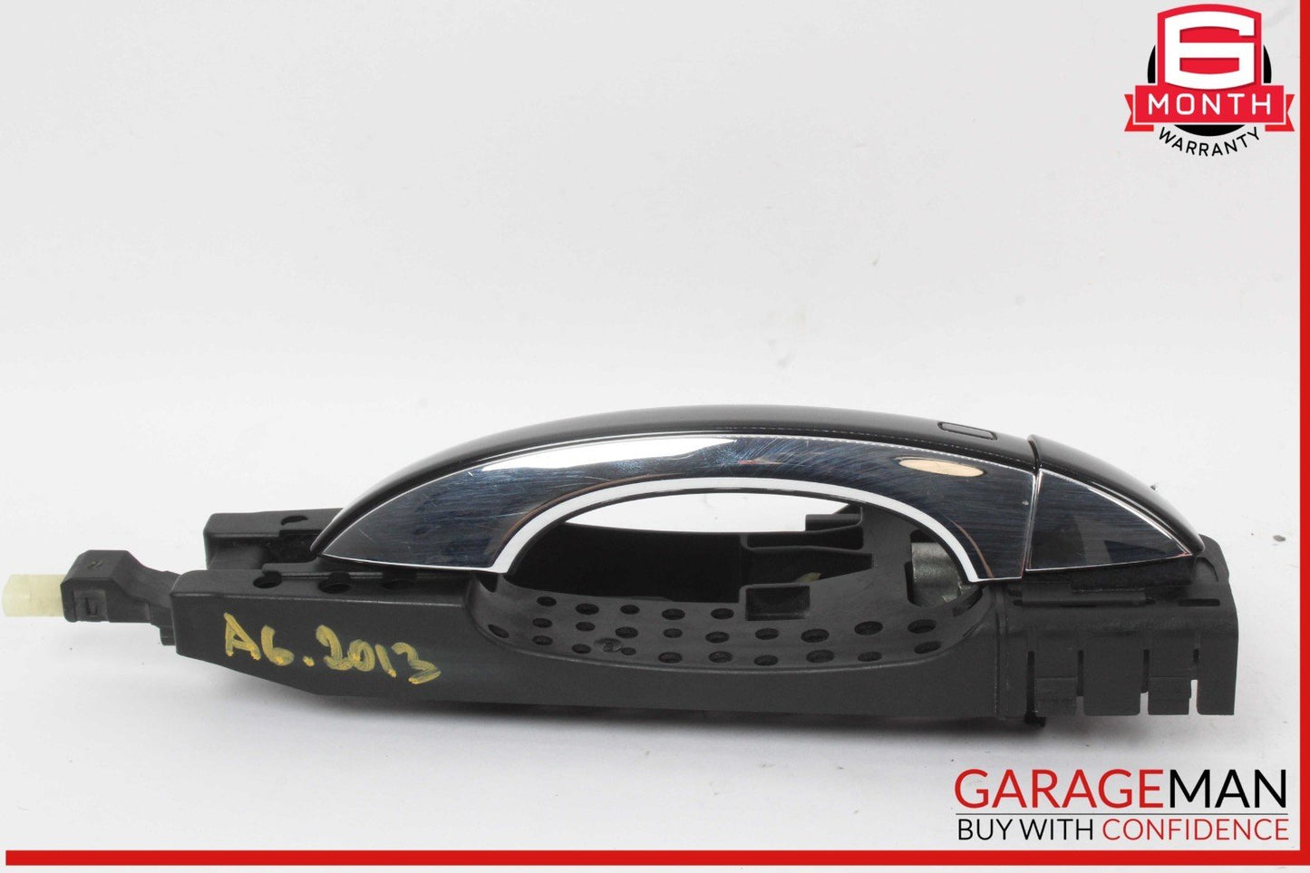 12-18 Audi A6 A7 Right Passenger Side Exterior Door Handle Black 4H0837886 OEM