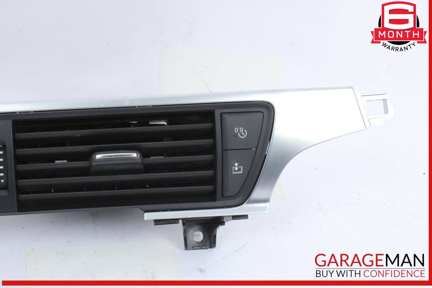 12-18 Audi A7 Front Center Dash Dashboard AC A/C Air Vent w/ Hazard Light OEM