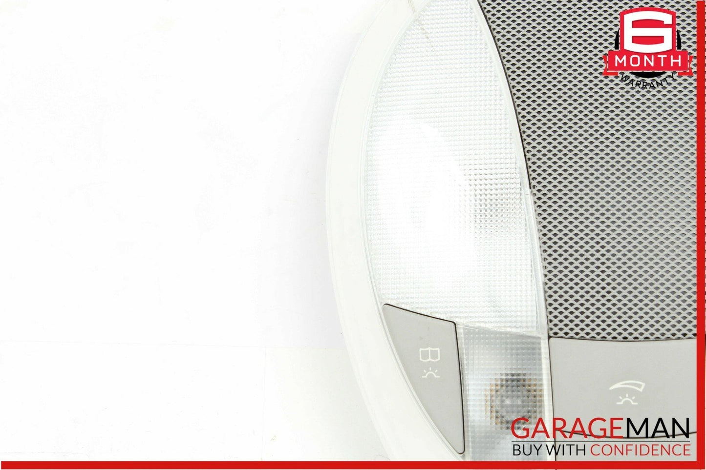 03-11 Mercedes CLS500 E350 Rear Overhead Dome Light Lamp Reading Map Gray