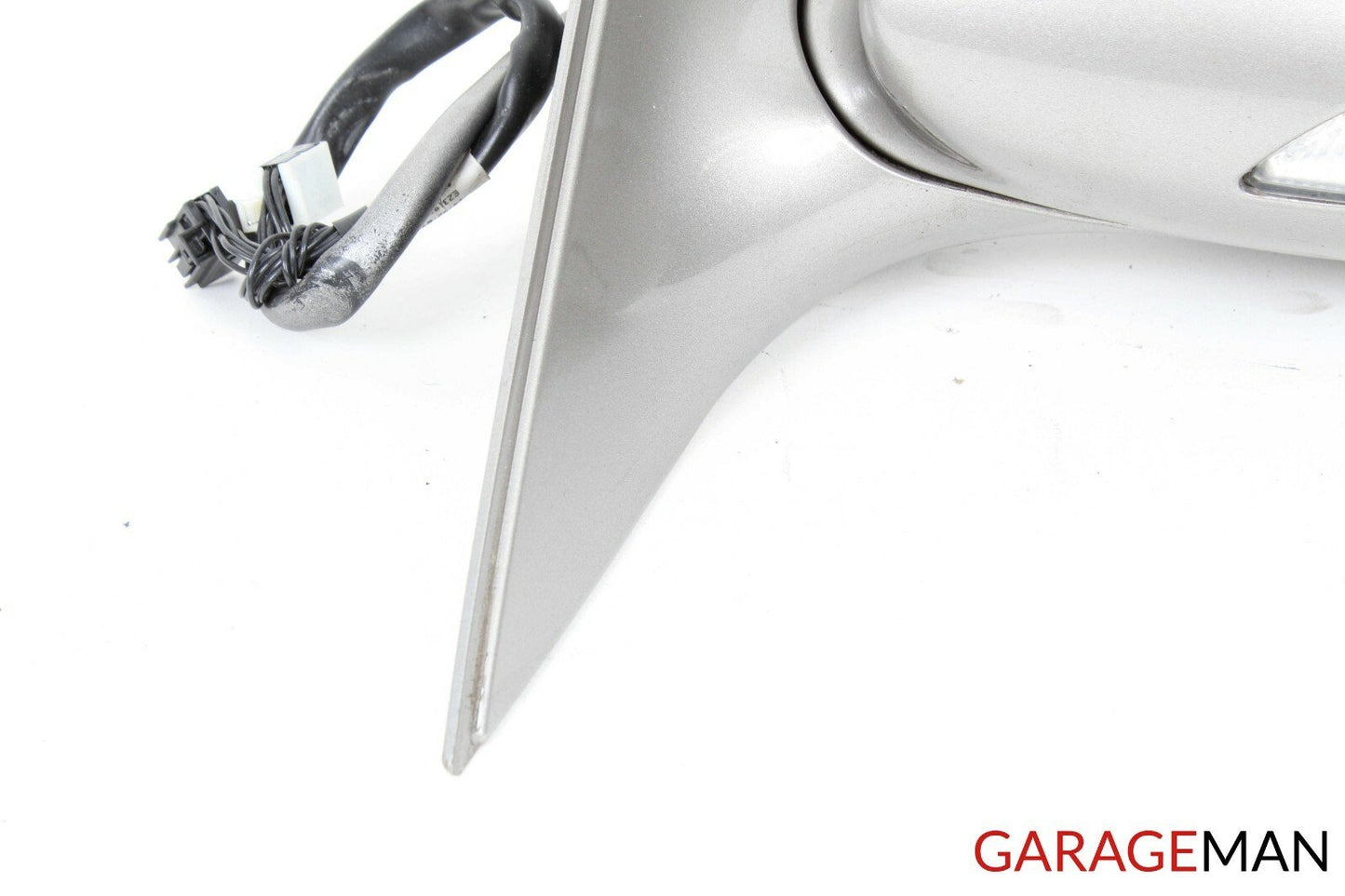 07-09 Mercedes W221 S450 S550 Front Left Side Mirror Door Rear View Silver OEM