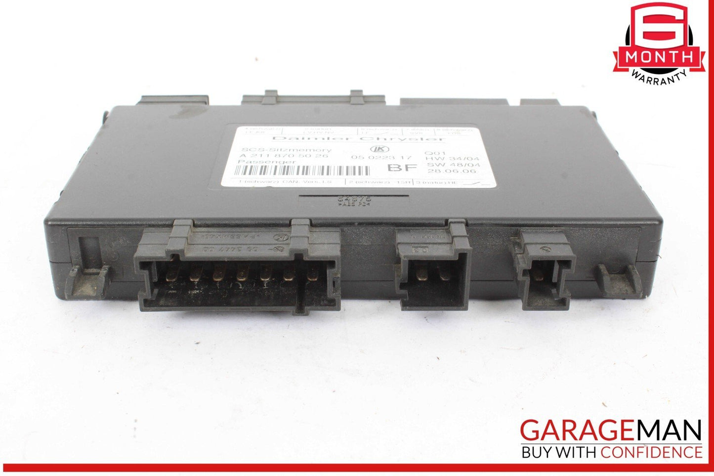 03-12 Mercedes W219 CLS63 AMG ML350 Front Right Side Seat Control Module OEM