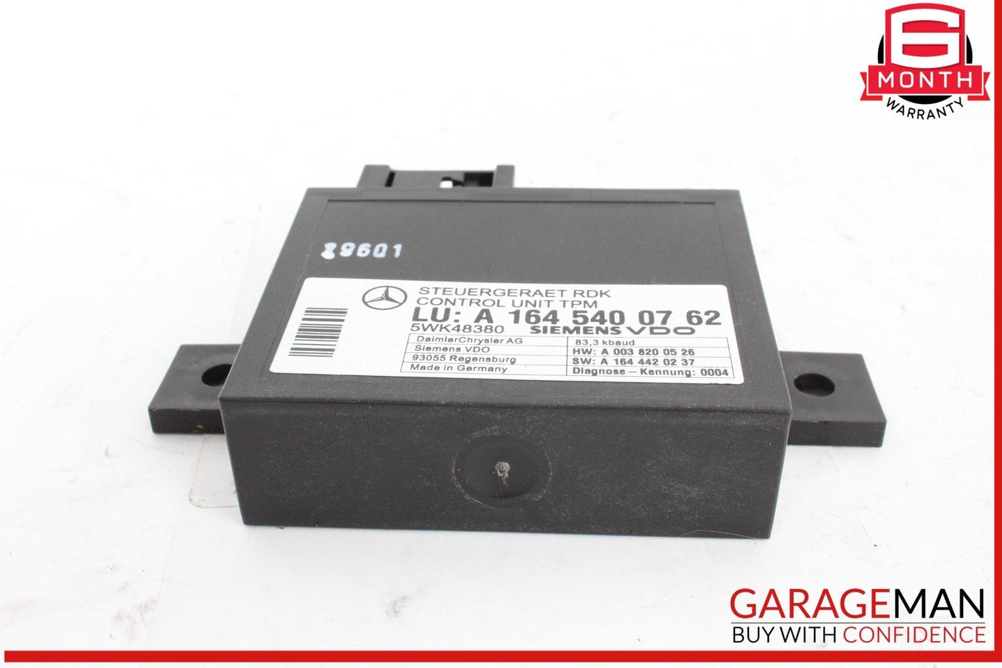 06-13 Mercedes W251 R500 CLS550 R350 E350 TPMS Tire Pressure Control Module OEM