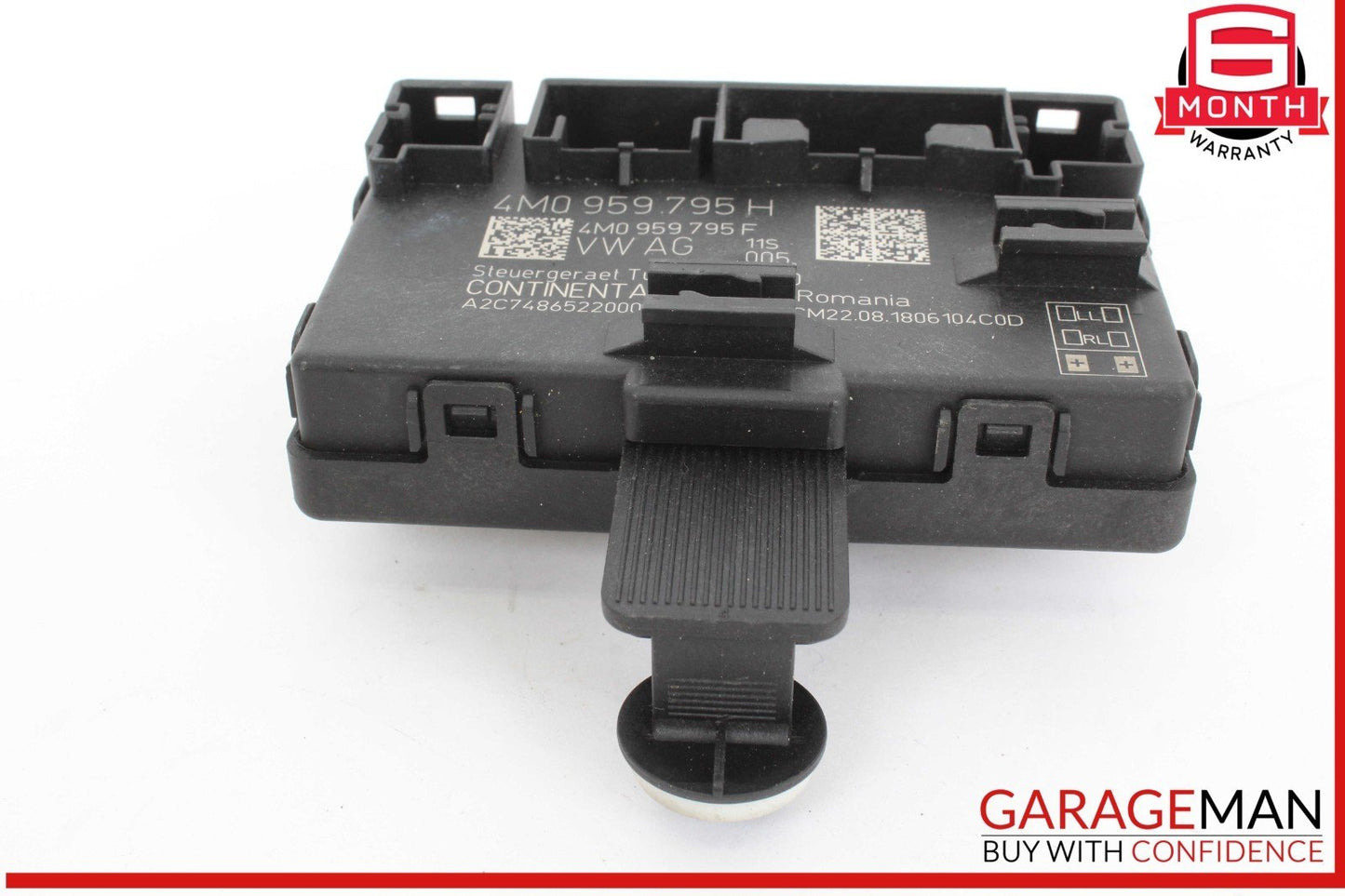17-24 Audi Q7 Rear Right / Rear Left Side Door Control Module Unit 4M0959795H