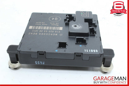 06-11 Mercedes W219 CLS500 Rear Right Side Door Control Module 2198200326 OEM