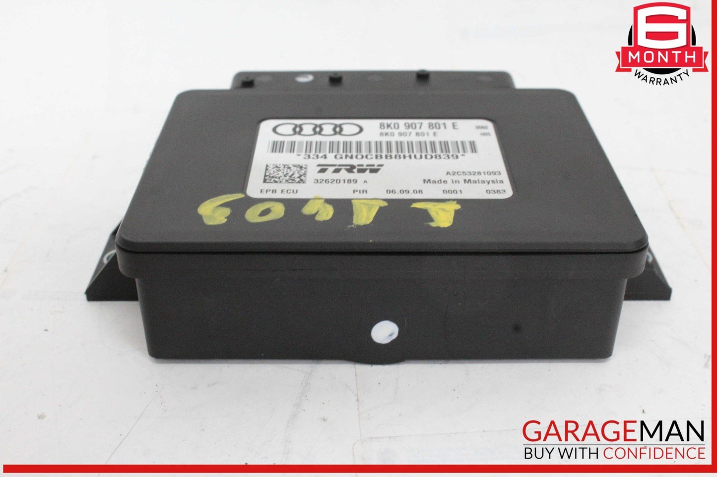 09-12 Audi A4 A5 Electric Handbrake Control Module Unit 8K0907801E OEM