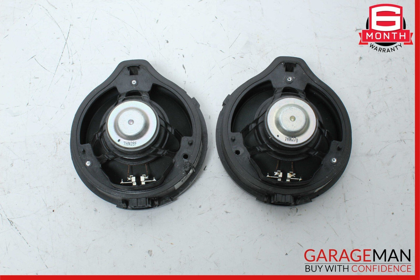08-15 Mercedes W204 C350 GLK350 Rear Right & Left Door Sound Speakers Set of 2