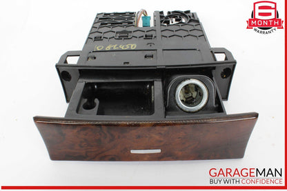06-12 Mercedes X164 GL450 GL550 Center Console Ash Tray Ashtray Lighter Wood