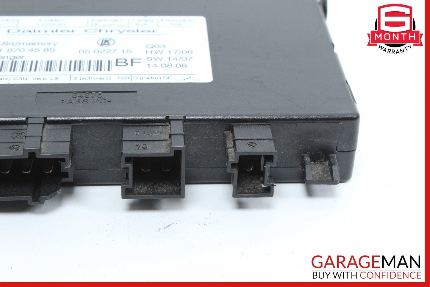 03-12 Mercedes X164 GL320 SLK280 Front Right Side Seat Control Module Unit OEM