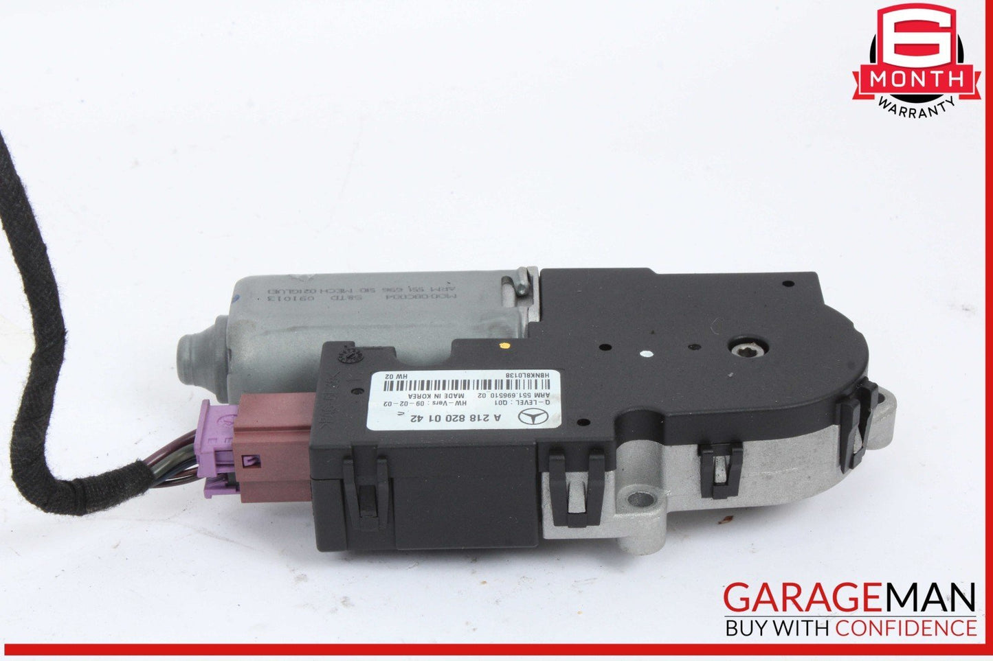 12-18 Mercedes W212 E350 CLS550 Sunroof Sun Roof Motor 2188200142 OEM