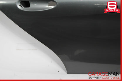 15-20 Mercedes W205 C300 Sedan Rear Right Side Exterior Door Shell Frame Gray