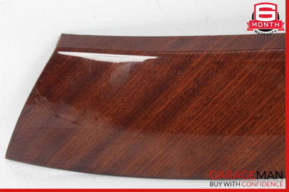 03-13 Maserati Quattroporte M139 Front Left Side Door Panel Trim Panel Wood OEM