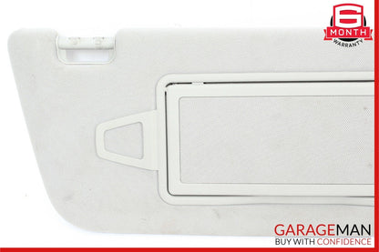 07-13 Mercedes W221 S550 Front Right Passenger Sun Visor Shade Sunvisor Gray OEM