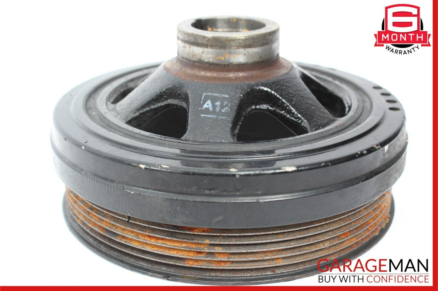 08-11 Mercedes W204 C300 Engine Motor Crankshaft Crank Shaft Pulley OEM