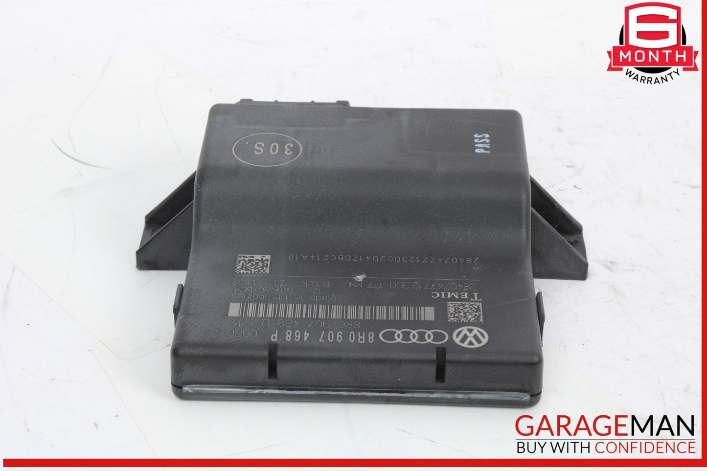 14-16 Audi Q5 SQ5 A5 ECM Network Gateway Control Module Unit 8R0907468P OEM