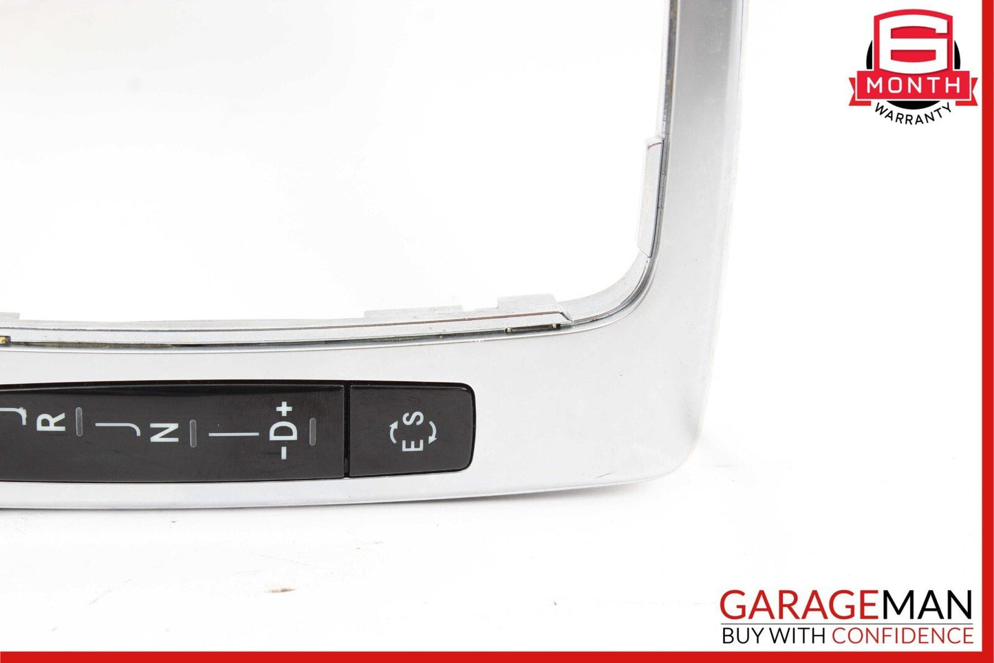 08-14 Mercedes W204 C300 R350 Center Console Shift Shifter Bezel Trim Silver