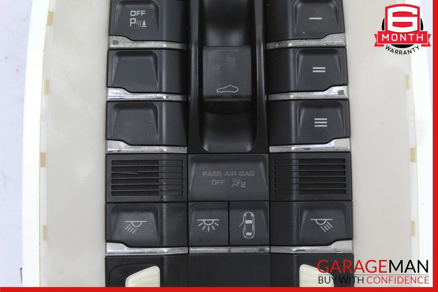 10-16 Porsche Panamera 970 Front Overhead Console Dome Light Sunroof Switch