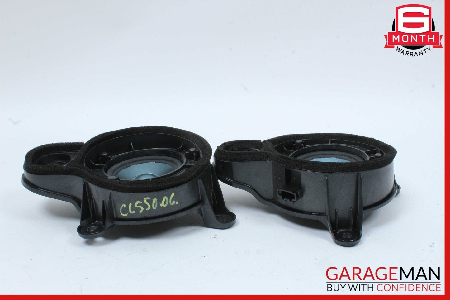 07-13 Mercedes W216 CL550 Rear Left & Right Side Door Tweeter Speaker Set OEM