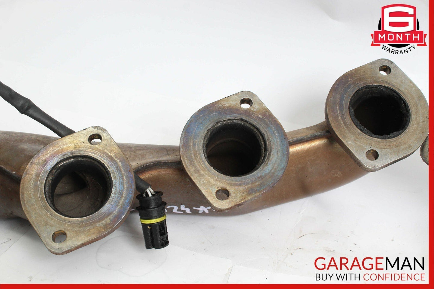 01-04 Mercedes R170 SLK320 Left & Right Side Exhaust Manifold Header Pipe Set