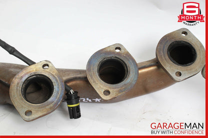 01-04 Mercedes R170 SLK320 Left & Right Side Exhaust Manifold Header Pipe Set