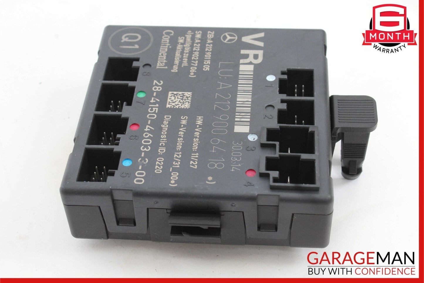 08-15 Mercedes W204 C350 C250 C63 AMG Front Right Side Door Control Module Unit