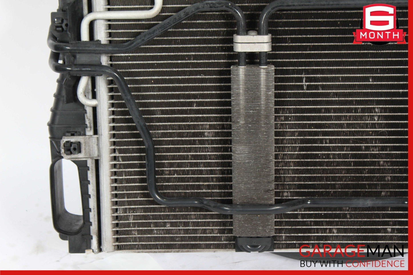 06-09 Mercedes W219 CLS500 Engine Cooling Radiator AC A/C Condenser Fan Assy