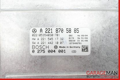 07-09 Mercedes W221 S550 S63 AMG CL600 Night Vision Camera Control Module Unit