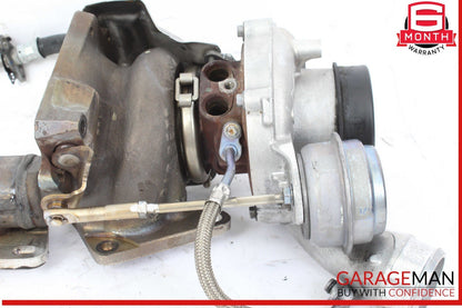 11-16 Mercedes X166 GL550 GL450 Left Turbocharger Turbo Charger Manifold OEM