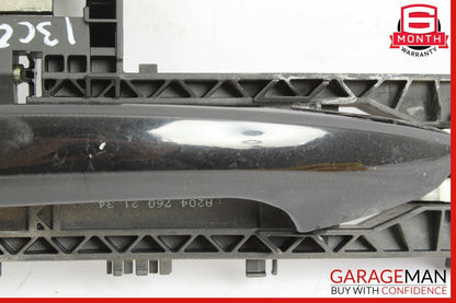 08-14 Mercedes W204 C250 Rear Left Driver Side Exterior Door Handle Black