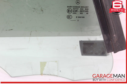 05-11 Mercedes R171 SLK300 SLK280 Rear Right Side Quarter Window Glass OEM