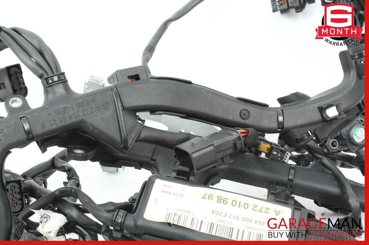 10-11 Mercedes W204 C300 3.0L Main Engine Motor Harness Wire Wiring Assembly OEM