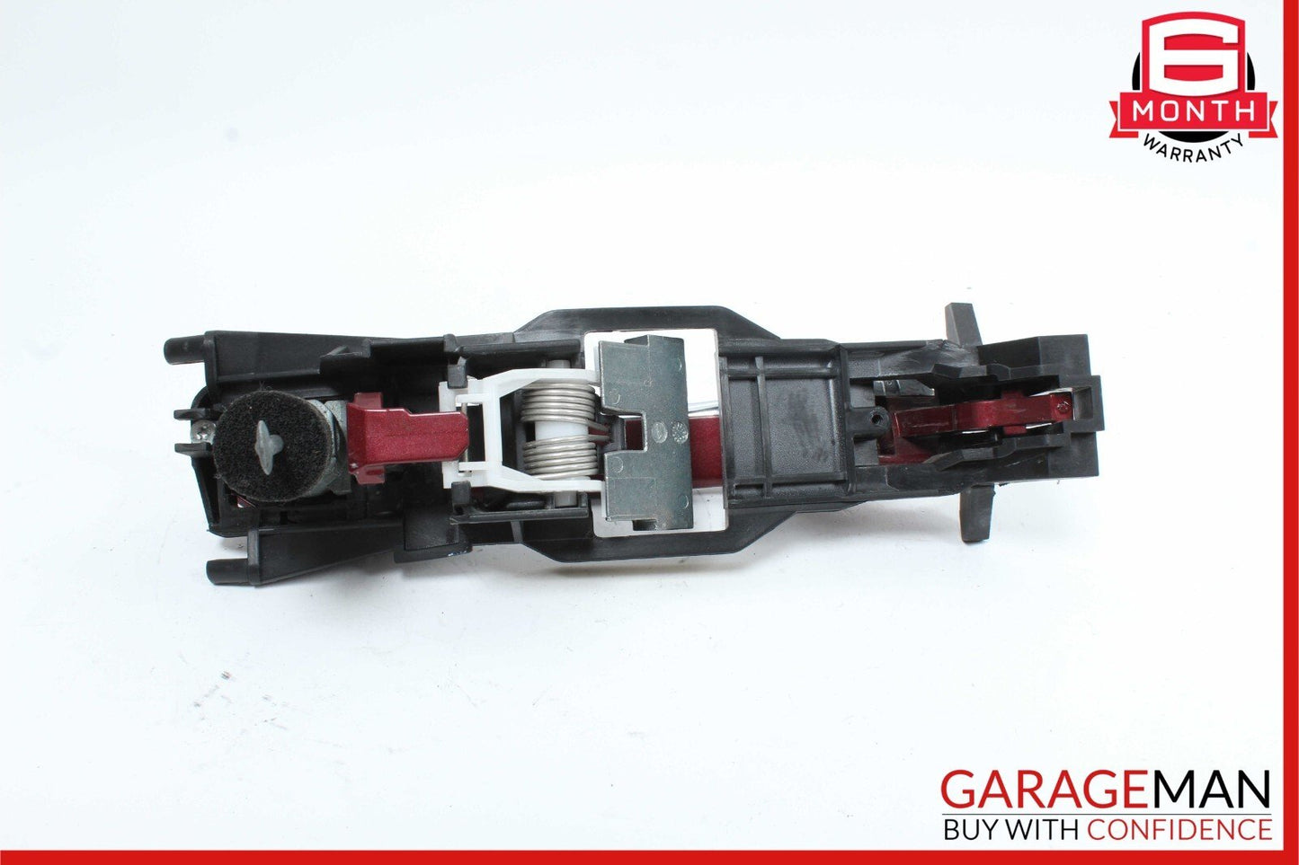 03-09 Mercedes W209 CLK500 Front Left Side Exterior Door Handle Thulite Red