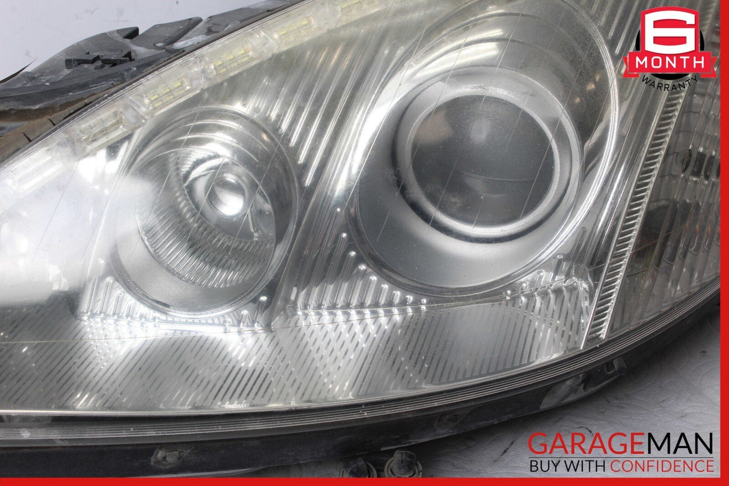 07-09 Mercedes W221 S550 Front Left Side Headlight Lamp Bi Xenon Night Vision