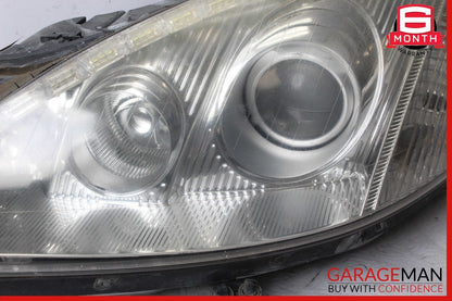 07-09 Mercedes W221 S550 Front Left Side Headlight Lamp Bi Xenon Night Vision