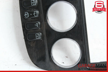 02-05 Mercedes W163 ML320 ML350 ML500 Center Console Switch Trim Bezel Black OEM