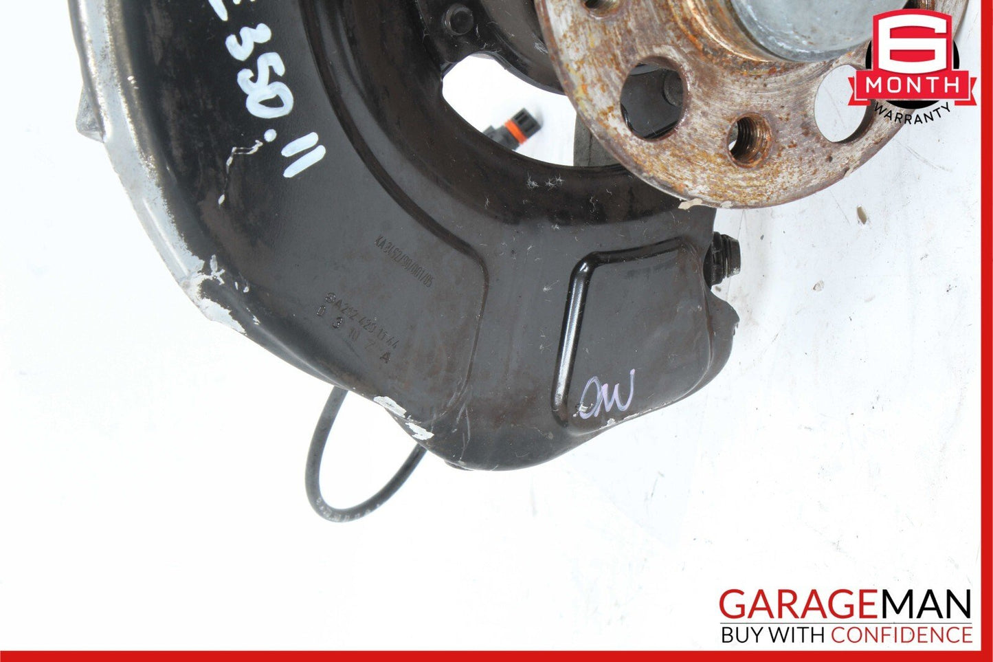 10-16 Mercedes W212 E350 E400 Front Left Driver Spindle Knuckle Hub RWD OEM