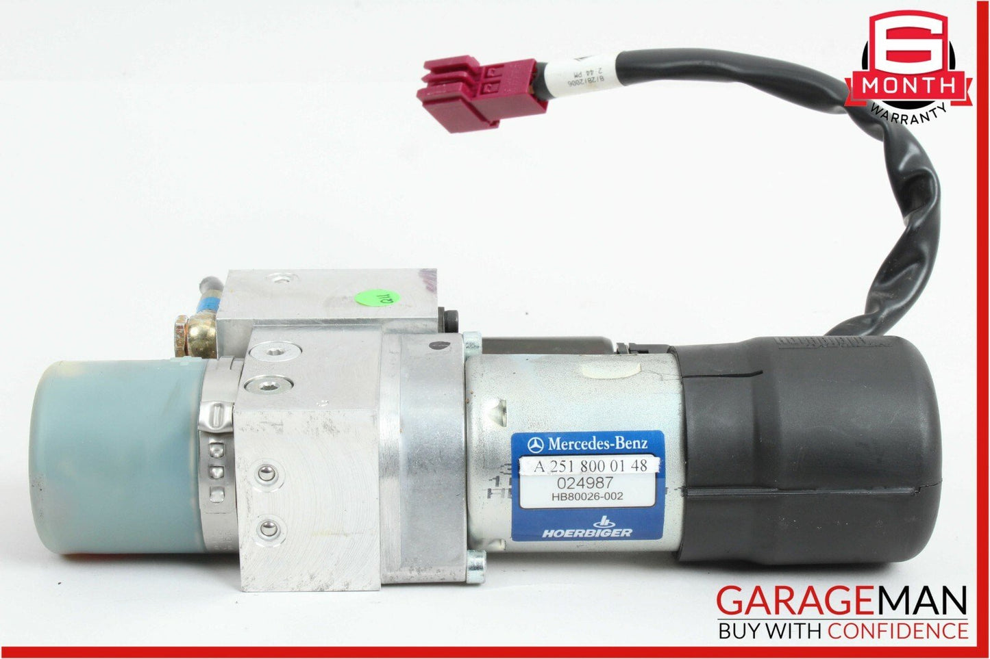 06-08 Mercedes W251 R350 R550 R63 Trunk Lid Hydraulic Pump Motor Cylinder OEM