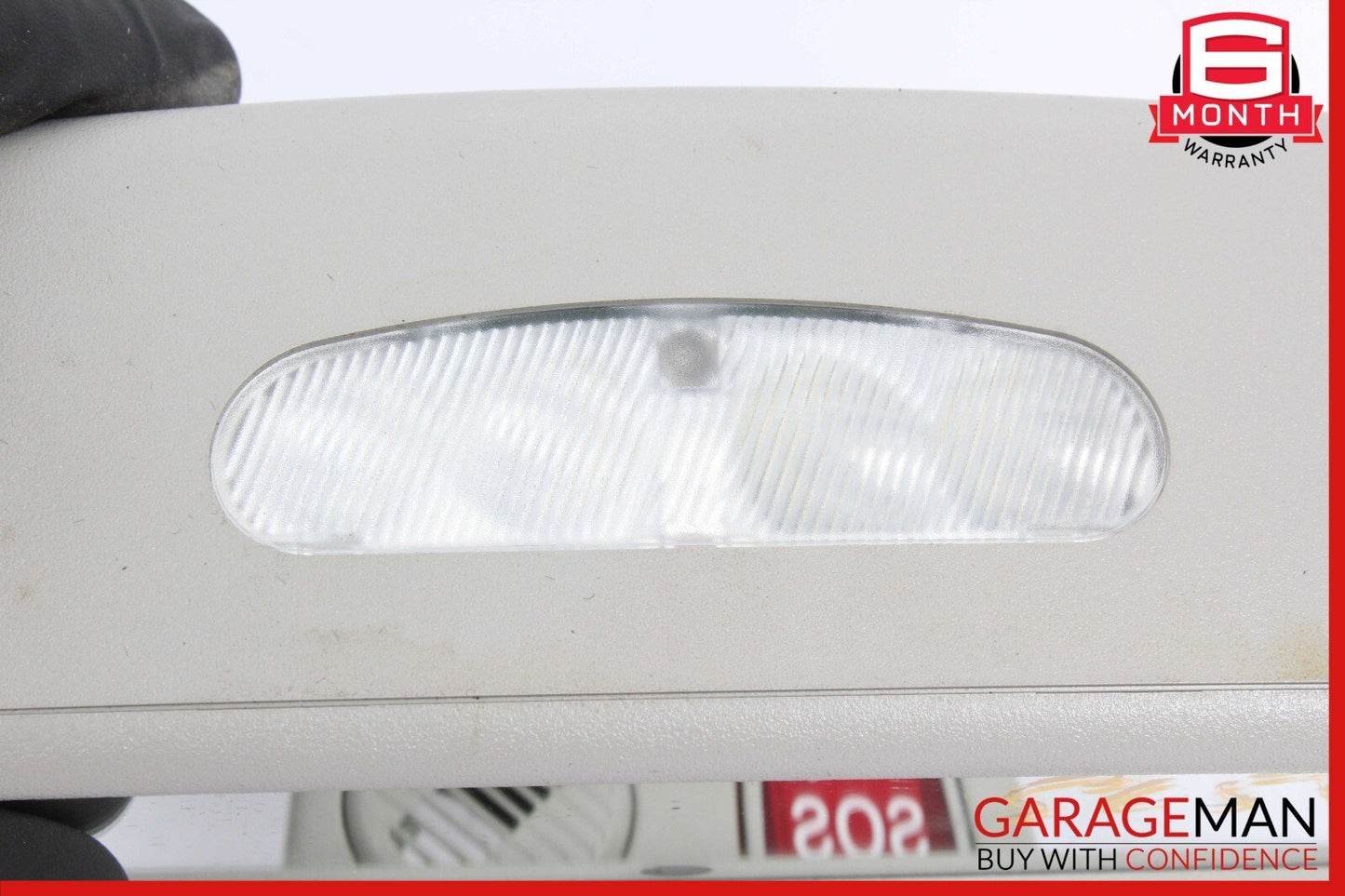 07-12 Mercedes R230 SL550 SL55 AMG Interior Rear View Mirror Gray OEM