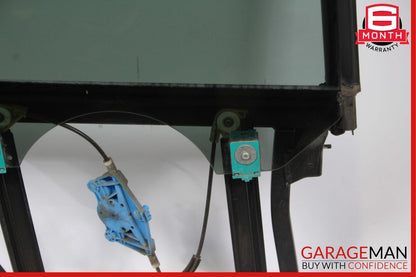 03-06 Porsche Cayenne 955 Rear Right Door Frame Window Regulator Glass Panel