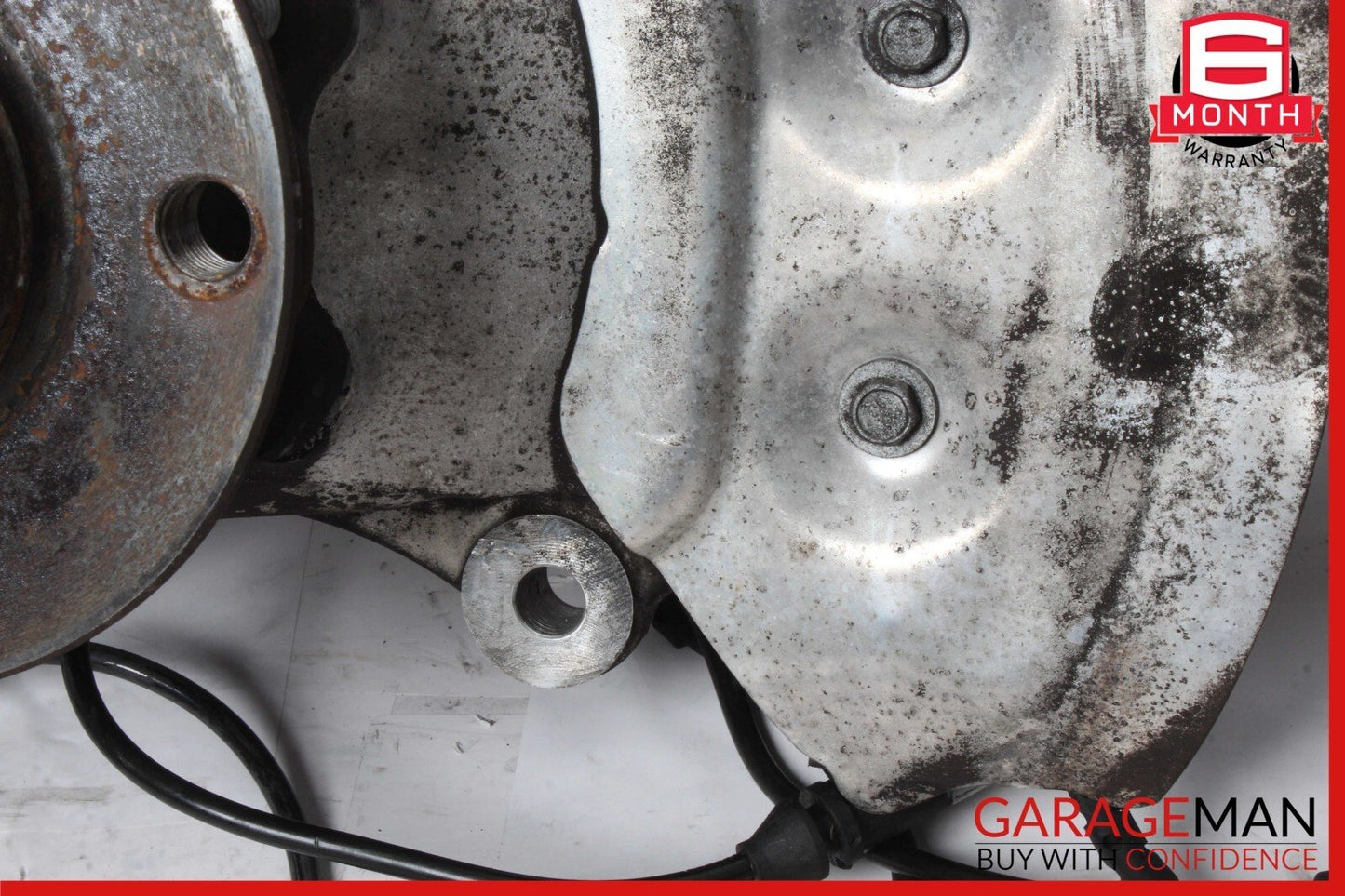 09-15 BMW 750i Front Left Wheel Hub Bearing Spindle Knuckle OEM
